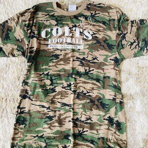Camo Vintage Colts Football Tee